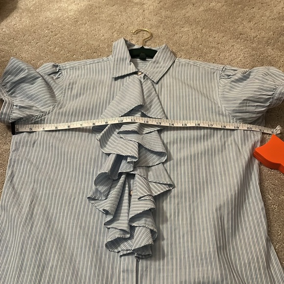 Lauren Jeans Co button down striped
Blouse - EUC - M- - Picture 7 of 11